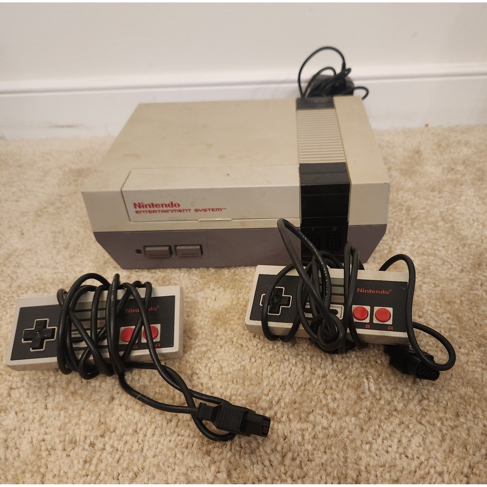 Nes Nintendo Entertainment System NO AV CORD